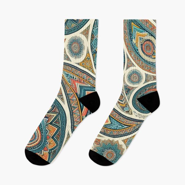 Item preview, Psychedelic Paisley Fractal Mandala Pattern designed and sold by Sybille-Yates.