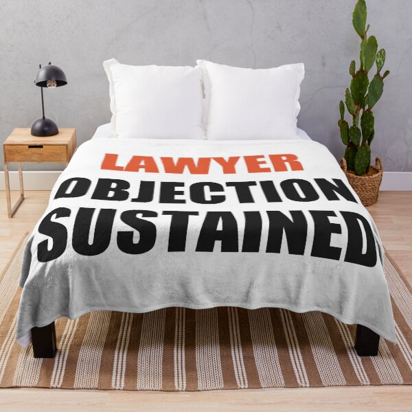 Item preview, Funny Lawyer Shirt Objection Sustained designed and sold by Alphakenon.