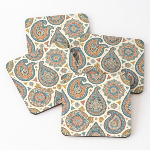 Item preview, Psychedelic Paisley Fractal Mandala Pattern designed and sold by Sybille-Yates.
