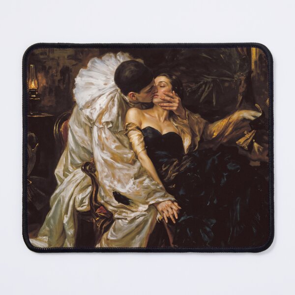 Item preview, Pierrot’s Kiss Dark Romantic Art designed and sold by el-padre.