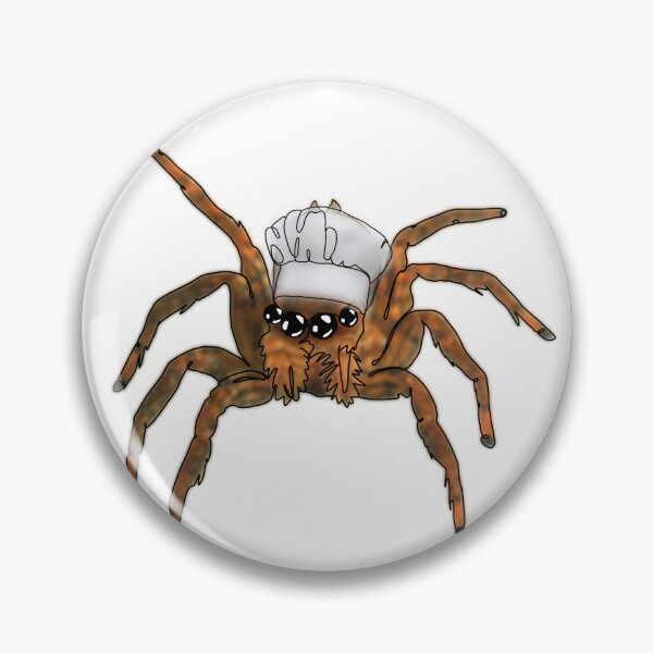 Item preview, Terry the tarantula in a chef hat - animalzinhats designed and sold by Ashley’sAnimalz.