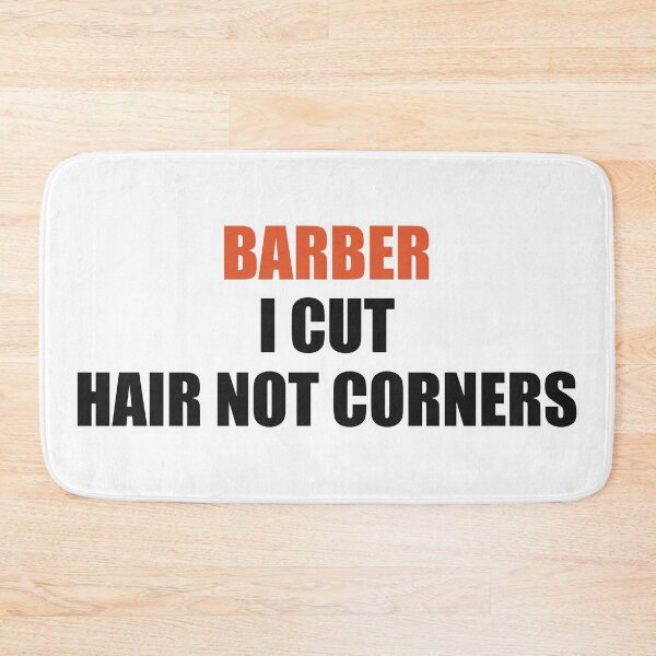 Item preview, Funny Barber Shirt I Cut Hair Not Corners designed and sold by Alphakenon.