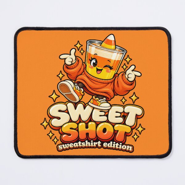 Item preview, Sweet Shot Candy Corn Sweatshirt Pun designed and sold by Furflix.