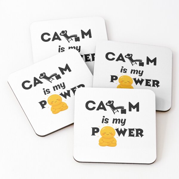Item preview, Calm Is My Power Inspirational Design designed and sold by MhyRhiz.