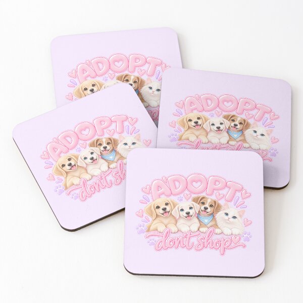 Item preview, Adopt Don't Shop  designed and sold by Danielle Official.