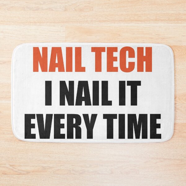 Item preview, Funny Nail Tech Shirt I Nail It Every Time designed and sold by Alphakenon.