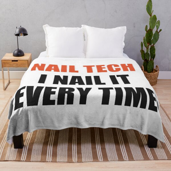 Item preview, Funny Nail Tech Shirt I Nail It Every Time designed and sold by Alphakenon.