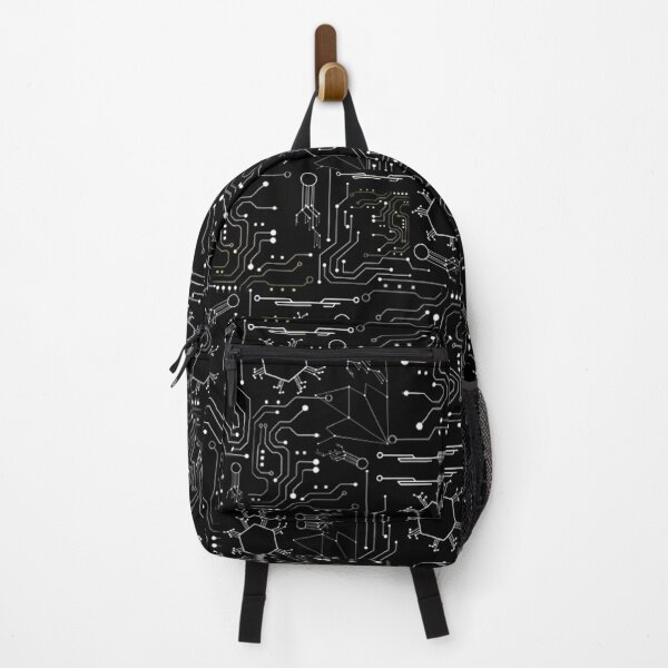 Item preview, Black and white Circuit Board Tech Pattern designed and sold by DesignYourWaystore.