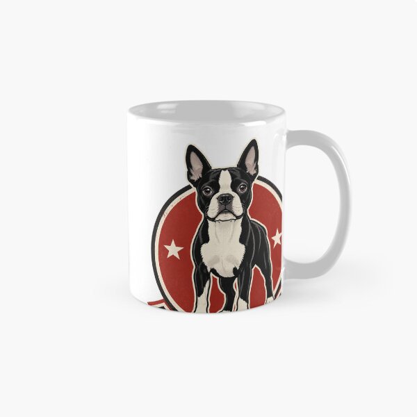 Item preview, Boston Accent Terrier Dog Lover Design with Unique Accent Style designed and sold by SpiritChuu.