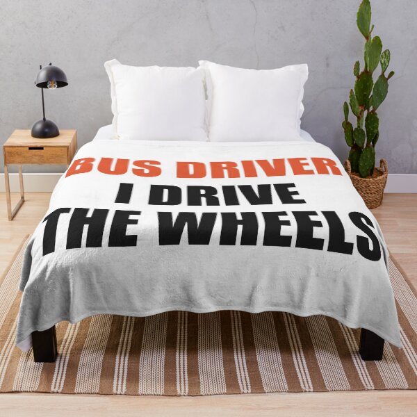 Item preview, Funny Bus Driver Shirt I Drive The Wheels designed and sold by Alphakenon.