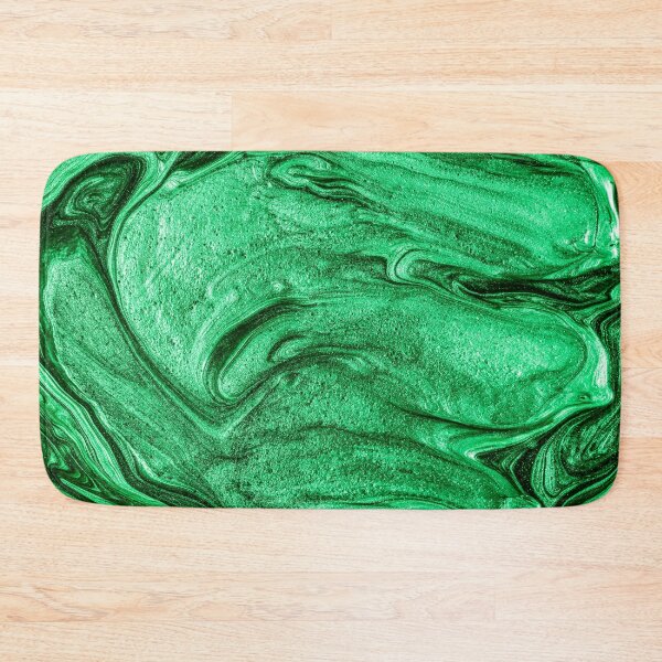 Item preview, Green Metallic Swirl Abstract Paint Texture designed and sold by pASob-dESIGN.