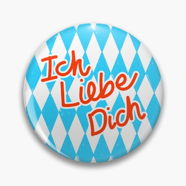 Item preview,  Ich Liebe Dich Bavarian Love Lettering designed and sold by MaiZephyr.