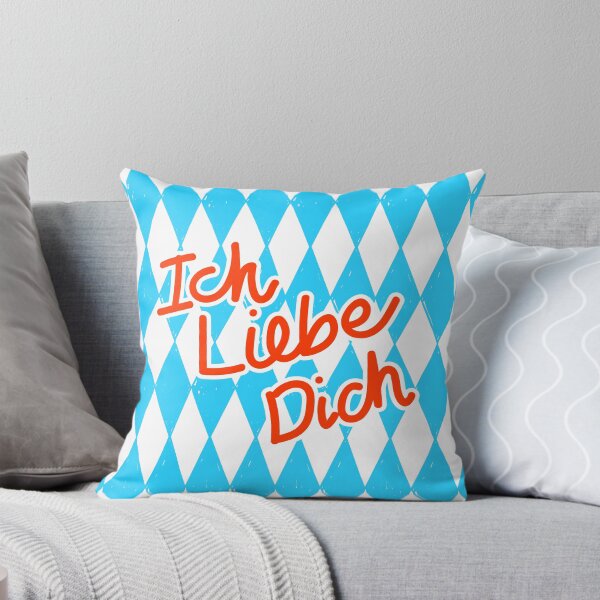 Item preview,  Ich Liebe Dich Bavarian Love Lettering designed and sold by MaiZephyr.