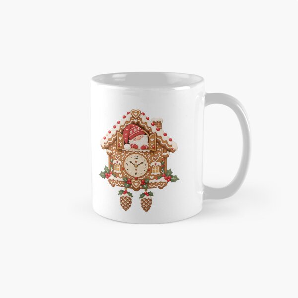 Item preview, Christmas gingerbread cuckoo clock with gnome designed and sold by Kisho.