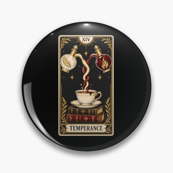 Item preview, XIV — Temperance: Tea Between Extremes designed and sold by agearb.
