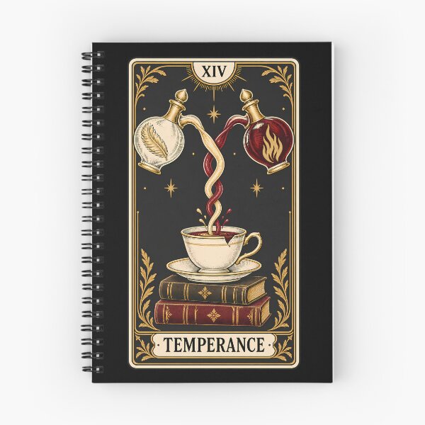 Item preview, XIV — Temperance: Tea Between Extremes designed and sold by agearb.