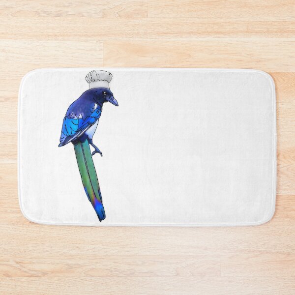 Item preview, Swoops the Magpie in chef hat – animalzinhats designed and sold by Ashley’sAnimalz.