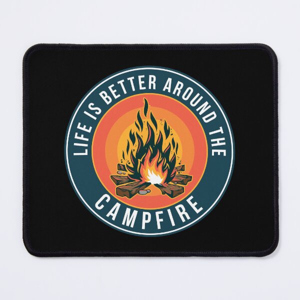 Item preview, Life Is Better Around the Campfire designed and sold by Curio Meridian.