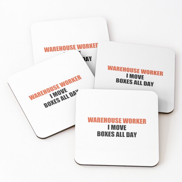 Item preview, Funny Warehouse Worker Shirt I Move Boxes All Day designed and sold by Alphakenon.