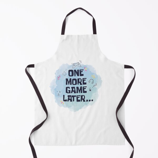 Item preview, One More Game Later – Blue Gamer Sleep Deprivation Saying designed and sold by LexaArtworks.