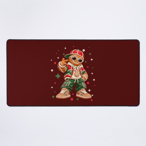 Item preview, Cool gingerbread man in streetwear style designed and sold by Kisho.