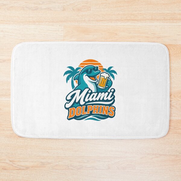 Item preview, Funny Miami Dolphins Fan Design with Humorous Drinking Quote designed and sold by tetabrick.