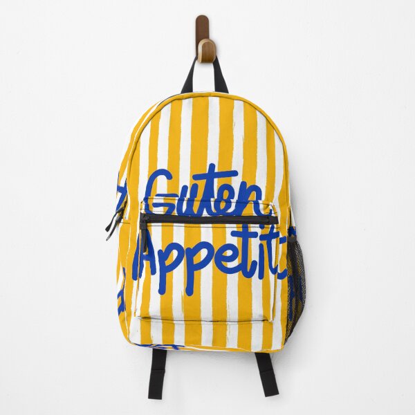 Item preview, Guten Appetit Yellow Striped illustration designed and sold by MaiZephyr.