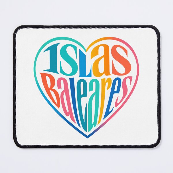 Item preview, I love Islas Baleares | Heart Lettering designed and sold by Beyond Destinations.