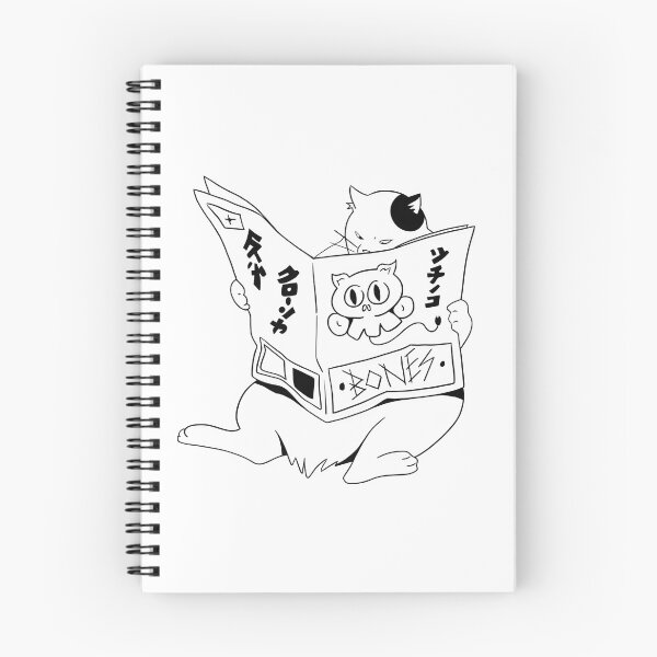 Item preview, Busy cat reading designed and sold by sandsgnn.