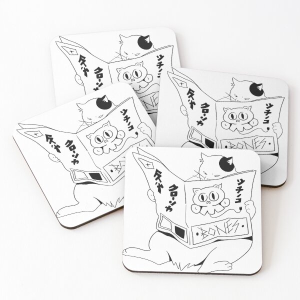 Item preview, Busy cat reading designed and sold by sandsgnn.
