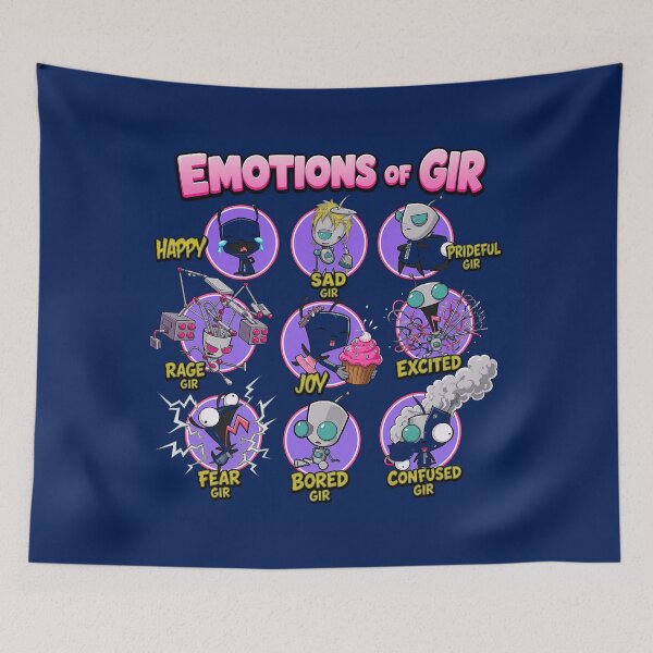 Item preview, Anime Girl Facial Expressions Grid Moods designed and sold by ernestacook.