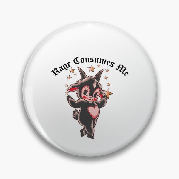 Item preview, Rage Consumes Me Goat designed and sold by andreallustd.