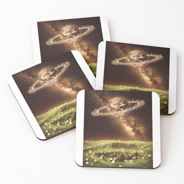 Item preview, A New Home: Astronaut in Cosmic Meadow  designed and sold by AstroTransit Co..