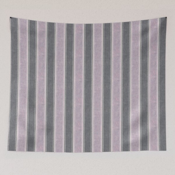 Item preview, Retro Film Frame Vertical Stripes in Lavender and Grey designed and sold by micklyn.