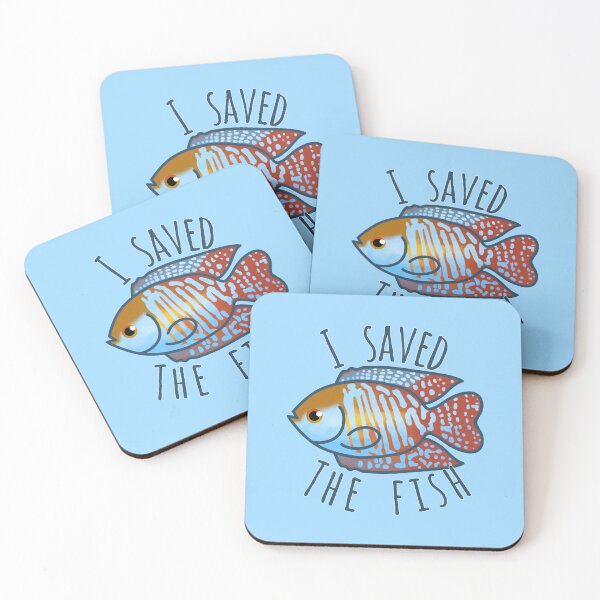 Item preview, I saved the fish!- Detroit Become Human designed and sold by DoodleSnake58.