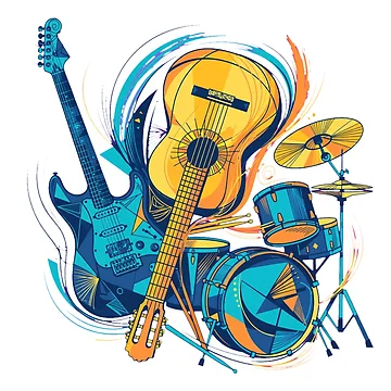 Artwork thumbnail, Musical Instruments 30 by ZeusGallery