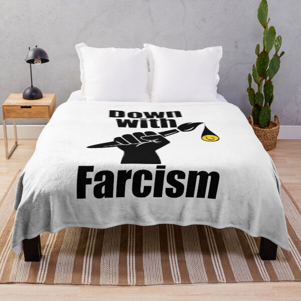 Item preview, Anti-farcist slogan designed and sold by VARA by Prasad.