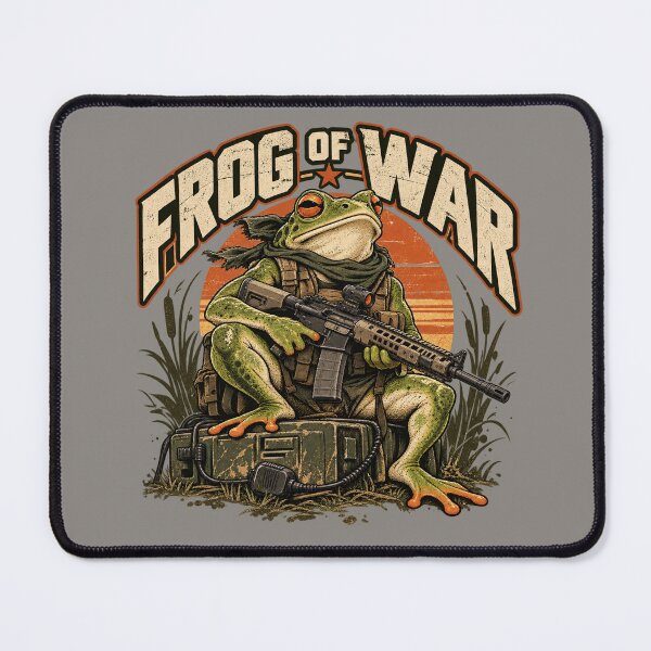 Item preview, Frog of War - Tacticool Collection 2026 #1 designed and sold by slemfiskz.