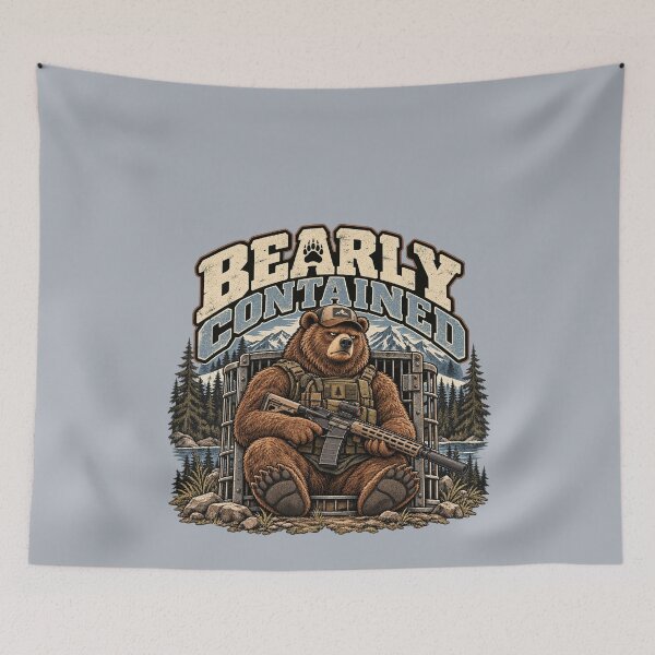 Item preview, Bearly Contained - Tacticool Collection 2026 #1 designed and sold by slemfiskz.