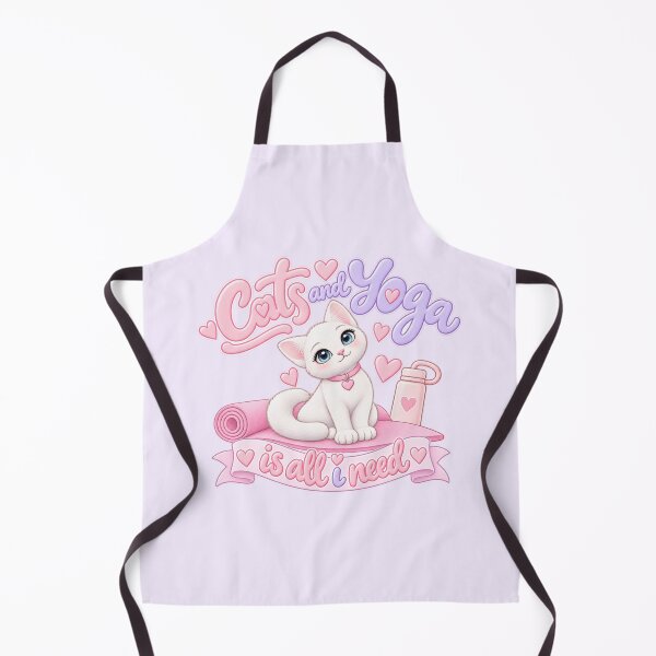 Item preview, Cats and Yoga is all I need designed and sold by Danielle Official.