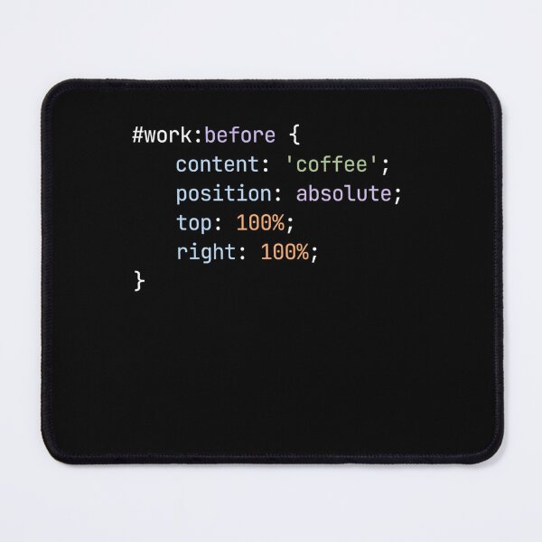 Item preview, Work Before Content Coffee CSS Programmer Developer Humor designed and sold by ZAbiriarto.