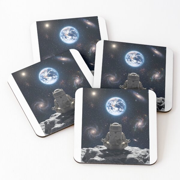 Item preview,  Zen Astronaut Meditating in Space  designed and sold by AstroTransit Co..