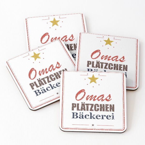 Item preview, Omas Plätzchen Bäckerei designed and sold by SpruchwerkShop.