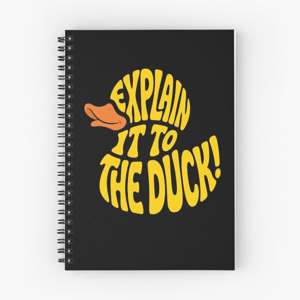 Item preview, Explain It To The Duck! Funny Programmer Debugging Humor Tech Gift designed and sold by ZAbiriarto.