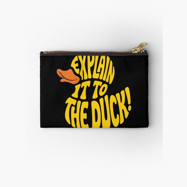 Item preview, Explain It To The Duck! Funny Programmer Debugging Humor Tech Gift designed and sold by ZAbiriarto.