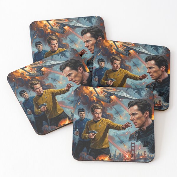Item preview, Star Trek Into Darkness Sci-Fi Fine Art Tribute designed and sold by Art's Diner.