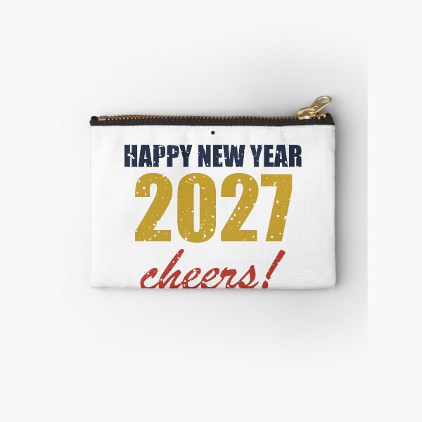 Item preview, Happy New Year 2027 – Cheers! designed and sold by SpruchwerkShop.