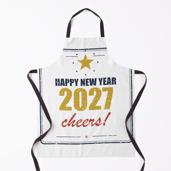 Item preview, Happy New Year 2027 – Cheers! designed and sold by SpruchwerkShop.