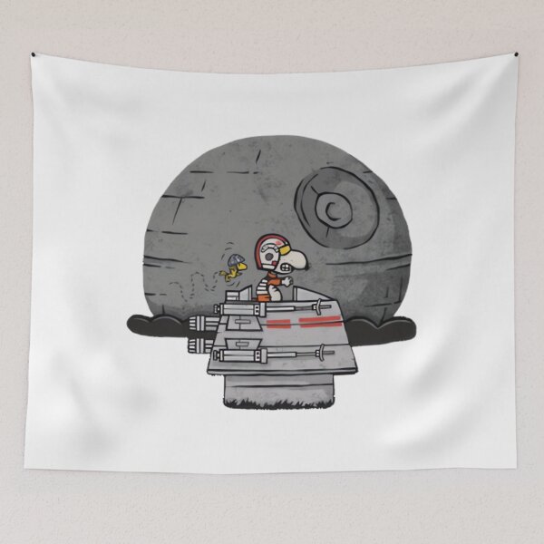 Item preview, Snoopy Peanuts Red Leader Death Star   designed and sold by AndreiMarthe.