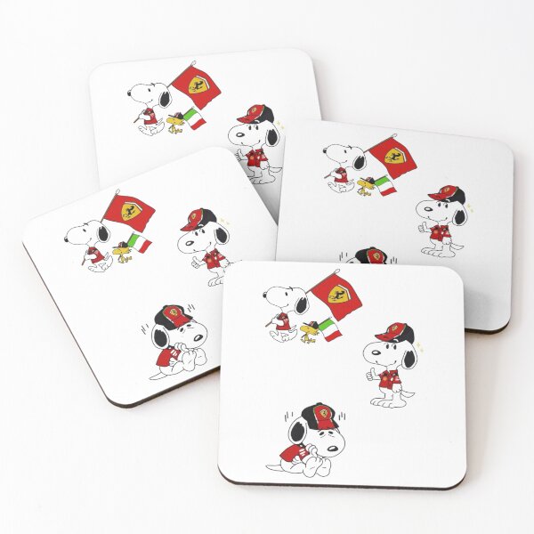 Item preview, Snoopy Peanuts Snoopy Tifosi I Ferrari  designed and sold by EssaVernice.